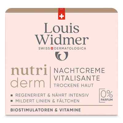 Louis Widmer nutriderm Nachtcreme Vitalisante unparfümiert