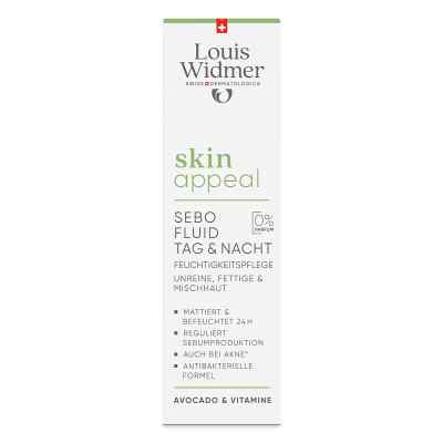 Louis Widmer skinappeal Sebo Fluid Tag & Nacht unparfümiert