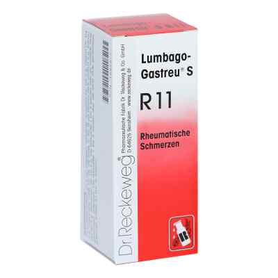 Lumbago Gastreu S R 11 Tropfen zum Einnehmen 50 ml von Dr.RECKEWEG & Co. GmbH PZN 01686672