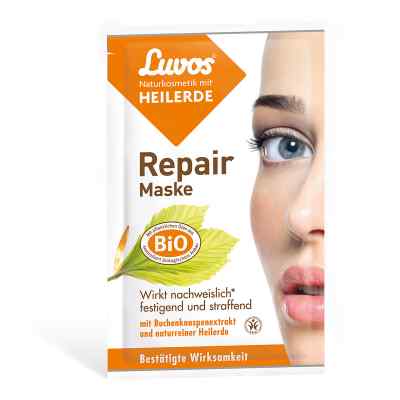 Luvos Naturkosmetik Heilerde Repair Maske 2X7.5 ml von Heilerde-Gesellschaft Luvos Just PZN 10739864