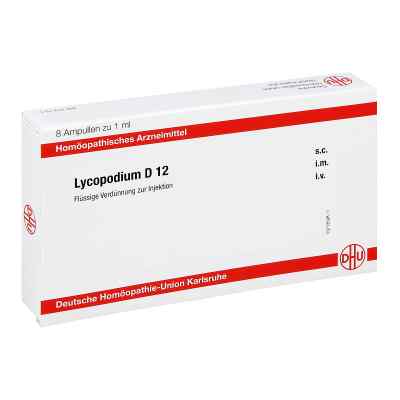 Lycopodium D12 Ampullen 8X1 ml von DHU-Arzneimittel GmbH & Co. KG PZN 11707079