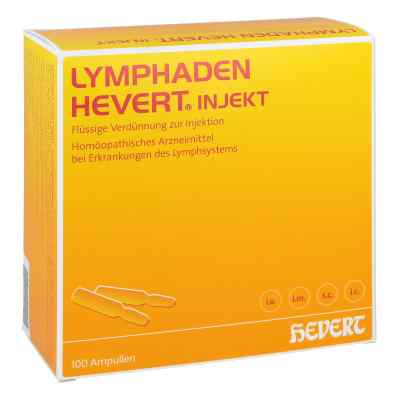 Lymphaden Hevert injekt Ampullen 100 stk von Hevert-Arzneimittel GmbH & Co. K PZN 08883861