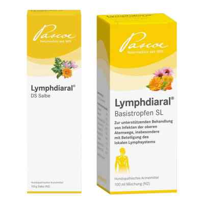 Lymphdiaral Ds Salbe + Basistropfen Sl
