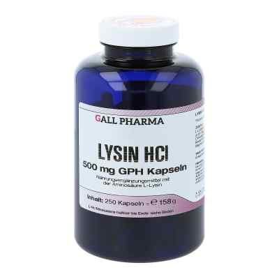 Lysin Hcl 500 mg Gph Kapseln