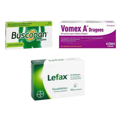Magen-Darm-Set mit Lefax Kautabletten