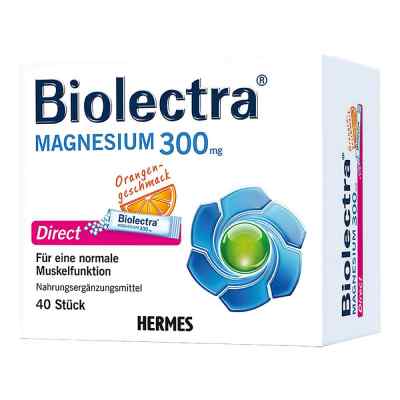 Magnesium Biolectra Direct Orange Pellets 40 stk von HERMES Arzneimittel GmbH PZN 07795675
