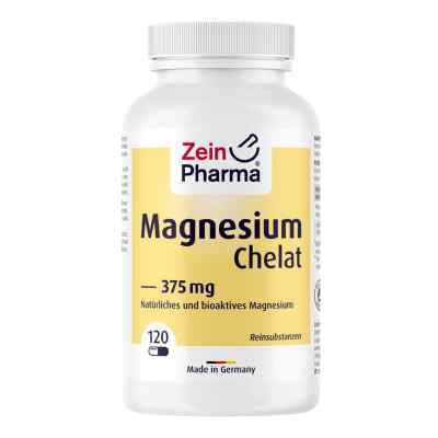 Magnesium Chelat Kapseln hoch bioverfügbar 120 stk von Zein Pharma - Germany GmbH PZN 10782162