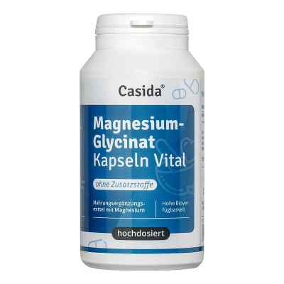 Magnesiumglycinat Kapseln Vital 120 stk von Casida GmbH PZN 14362480