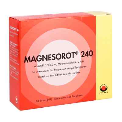 Magnesorot 240 Beutel 20 stk von Wörwag Pharma GmbH & Co. KG PZN 08826797