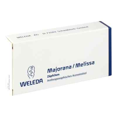 Majorana/melissa Suppositorien 10 stk von WELEDA AG PZN 01628640