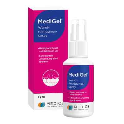 MediGel Wundreinigungsspray zum Säubern von Wunden