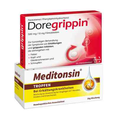 Meditonsin + Doregrippin 1 stk von  PZN 08130065