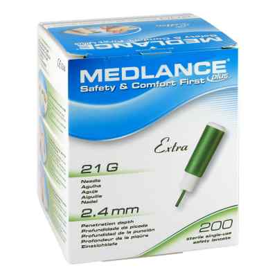 Medlance Plus Extra Sicherheitslanzetten 21 G 200 stk von eu-medical GmbH PZN 01131537
