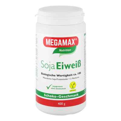 Megamax Soja Eiweiss Schoko Pulver 400 g von Megamax B.V. PZN 03246397
