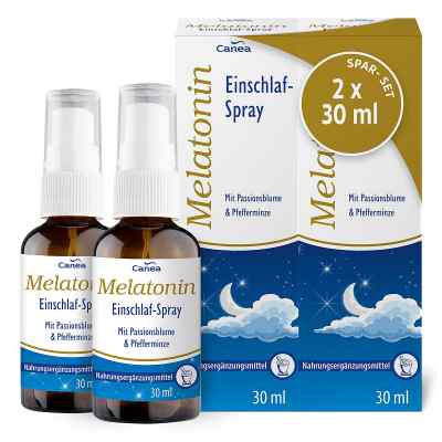 Melatonin Einschlafspray Spar-Set 2X30 ml von Pharma Peter GmbH PZN 19054369