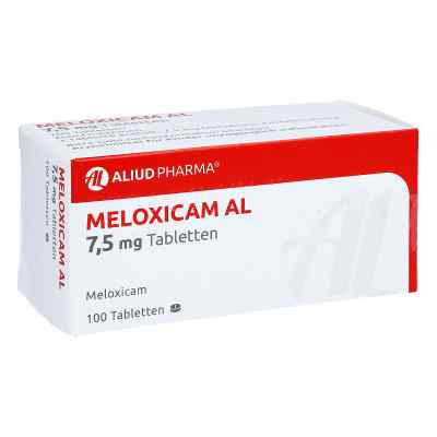 Meloxicam AL 7,5mg 100 stk von ALIUD Pharma GmbH PZN 01084312