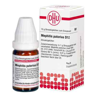 Mephitis Putorius D12 Globuli 10 g von DHU-Arzneimittel GmbH & Co. KG PZN 07174045