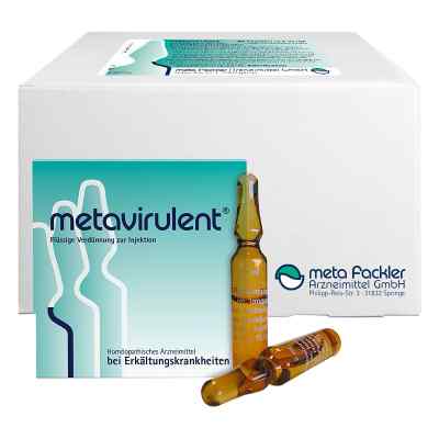Metavirulent Injektionslösung 50X2 ml von meta Fackler Arzneimittel GmbH PZN 02417454