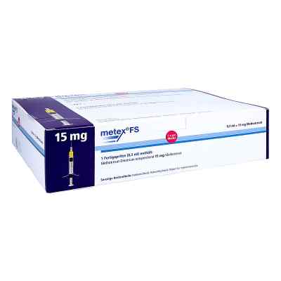 Metex Fs 15 mg 50 mg/ml iniecto -lsg.i.e.fertigspr. 12 stk von Medac GmbH PZN 01178119