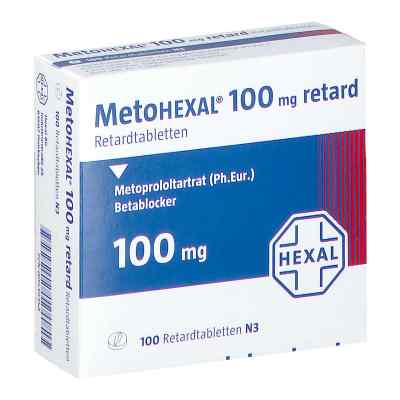 MetoHEXAL 100mg retard 100 stk von Hexal AG PZN 00539354