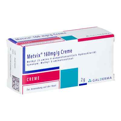 Metvix 160 mg/g Creme 2 g von Galderma Laboratorium GmbH PZN 02841755
