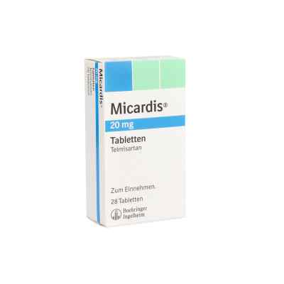 Micardis 20mg 28 stk von Boehringer Ingelheim Pharma GmbH PZN 01340376