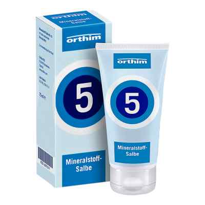 Mineralstoff-salbe Nummer 5 75 ml von Orthim GmbH & Co. KG PZN 00971011