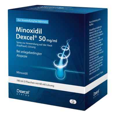 Minoxidil Dexcel 50 mg/ml Spray für Männer