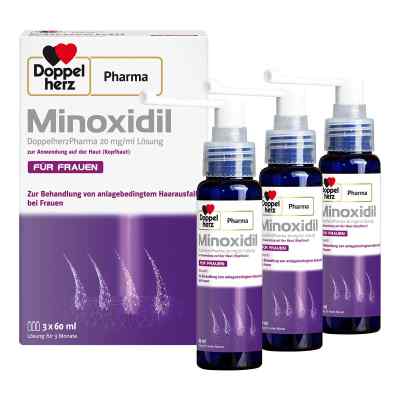 Minoxidil DoppelherzPharma für Frauen 20 mg/ml Lösung