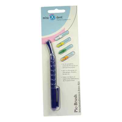 Miradent Interdentalbürsten Pic-Brush Intro Kit blau