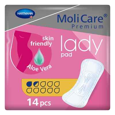 Molicare Premium lady pad 1,5 Tropfen 14 stk von PAUL HARTMANN AG PZN 13982358