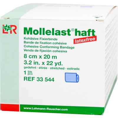 Mollelast Haft Binden Latexfrei 8 Cmx20 M Blau