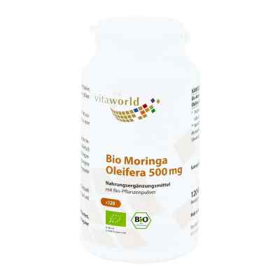 Moringa Oleifera 500 mg Kapseln 120 stk von Vita World GmbH PZN 10056935