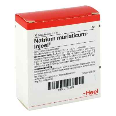 Natrium Muriaticum Injeel Ampullen 10 stk von Biologische Heilmittel Heel GmbH PZN 00704379