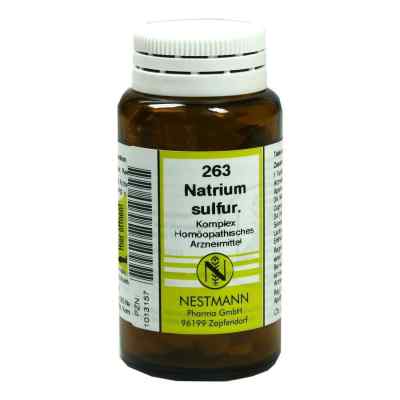 Natrium Sulfuricum Komplex Nummer 263 Tabletten 120 stk von NESTMANN Pharma GmbH PZN 01013157