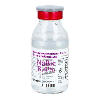 Natriumhydrogencarbonat B.braun 8,4% Glas 100 ml von B. Braun Melsungen AG PZN 01579769