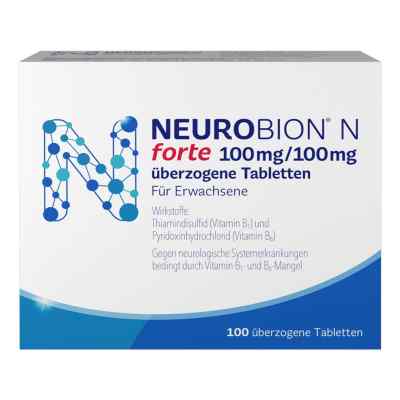 Neurobion N forte überzogene Tabletten 100 stk von WICK Pharma - Zweigniederlassung PZN 03962343