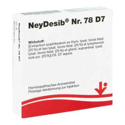 Neydesib Nummer 7 8 D7 Ampullen 5X2 ml von vitOrgan Arzneimittel GmbH PZN 06487492