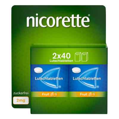 Nicorette Fruit 2 mg Lutschtabletten gepresst