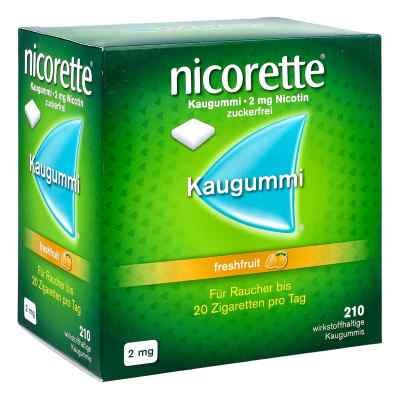nicorette® Kaugummi 2 mg freshruit 210 stk von Kenvue Germany GmbH (OTC) PZN 17594104