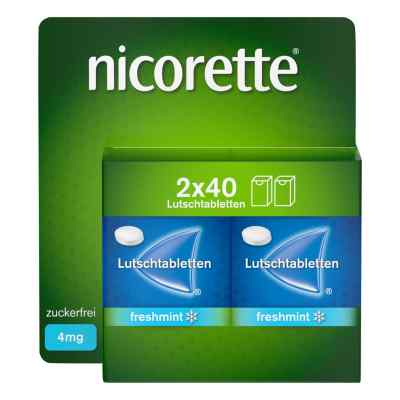 nicorette® Lutschtabletten 4 mg freshmint 80 stk von Kenvue Germany GmbH (OTC) PZN 10933968