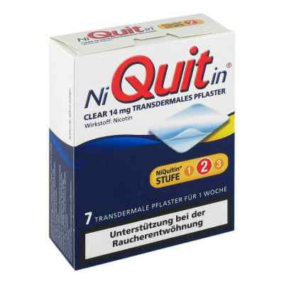 NiQuitin Clear 14mg/24 Stunden 7 stk von Omega Pharma Deutschland GmbH PZN 02919664