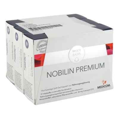Nobilin Premium Kombipackung Kapseln 3X60 stk von Medicom Pharma GmbH PZN 02163829
