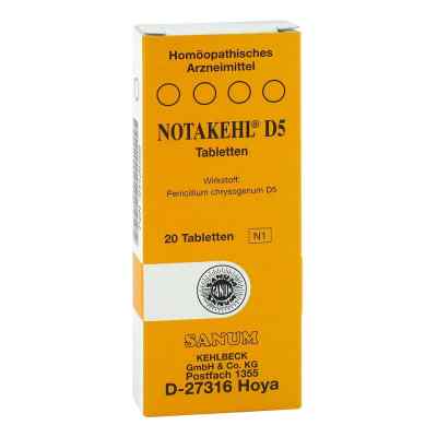 Notakehl D5 Tabletten 20 stk von SANUM-KEHLBECK GmbH & Co. KG PZN 04426569