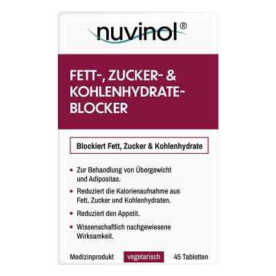 Nuvinol Fett- & Zucker- & Kohlenhydrateblocker Tabletten