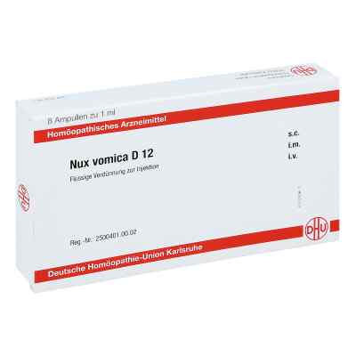 Nux Vomica D 12 Ampullen 8X1 ml von DHU-Arzneimittel GmbH & Co. KG PZN 11707435