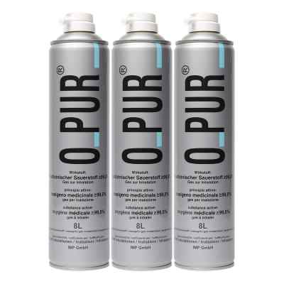 O Pur Sauerstoff Dose für Maske Spray