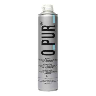 O Pur Sauerstoff Dose für Maske Spray