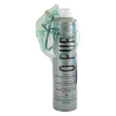 O Pur Sauerstoff Dose inkl.Maske und Schlauch Spray