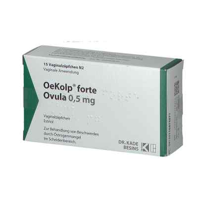 Oekolp forte Ovula 0,5 mg 15 stk von Besins Healthcare Germany GmbH PZN 11047507